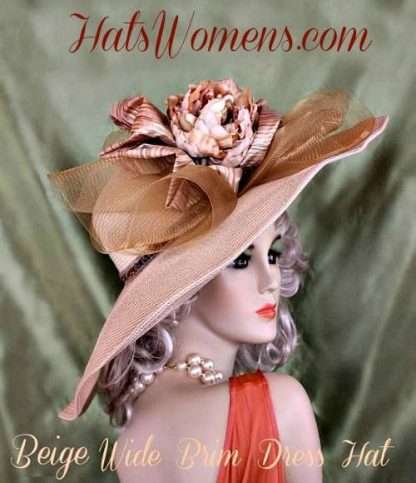 Kentucky Derby Hats, Wide Brim Hats, Wedding Hats, Ladies Fashion Hats, Designer Hats