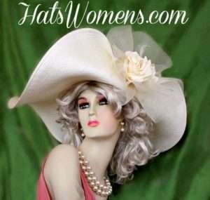 Ivory Couture Designer Hat, Black Fashion Hats, Turquoise Designer Hat, Brown Formal Hats, Designer Hats For Women