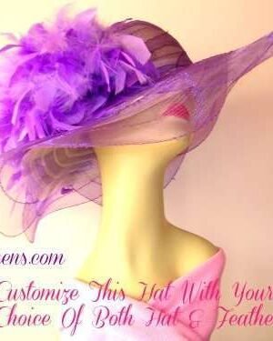 Hats For Women, Ladies Fashion Hats, Dress Hats For Horse Racing, Ladies Kentucky Derby Hats, Hats For Special Occasion