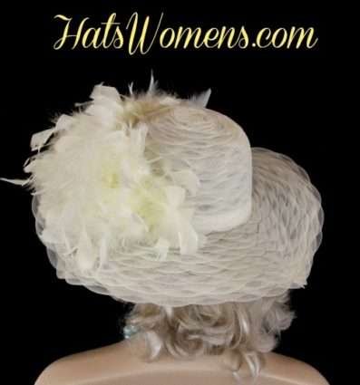 Women's Designer Hats With Feathers, Custom Hats For Women, Ladies Derby Hats, Hats For Horse Races, Melbourne Cup Hats