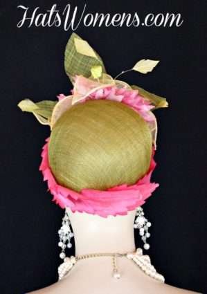 Designer Hats For Weddings, Cloche Flapper Art Deco Hats, Haute Couture Fashion Hats Straw, Sinamay Straw Special Occasion Hats, Hats For Horse Races