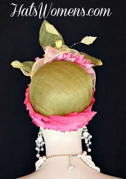 Designer Hats For Weddings, Cloche Flapper Art Deco Hats, Haute Couture Fashion Hats Straw, Sinamay Straw Special Occasion Hats, Hats For Horse Races
