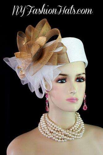 Womens Haute Couture Designer Hats, Avant Garde Dress Hats, Formal Wedding Hats, Mother Of The Bride Hats, Bridal Fascinator, Pillbox Hats, Satin Hats, Large Brim Hats, Kentucky Derby Hats, Hats For Horse Races, hatswomens.com, Formal Pillbox Wedding Bridal Hat