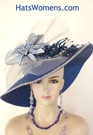 Designer Church Wedding Couture Hat Headpiece