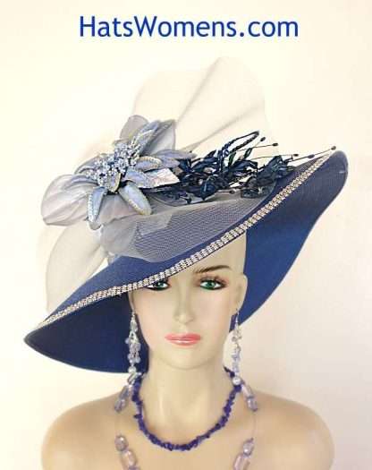 Designer Church Wedding Couture Hat Headpiece