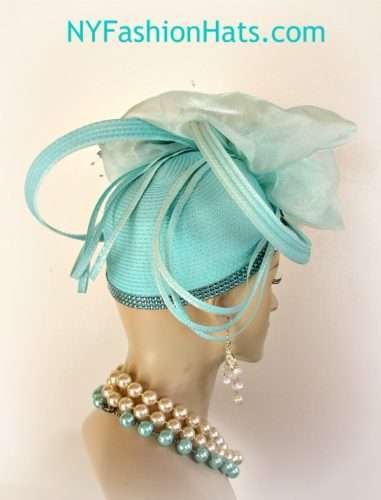 Designer Hat Wedding Headpiece 1379