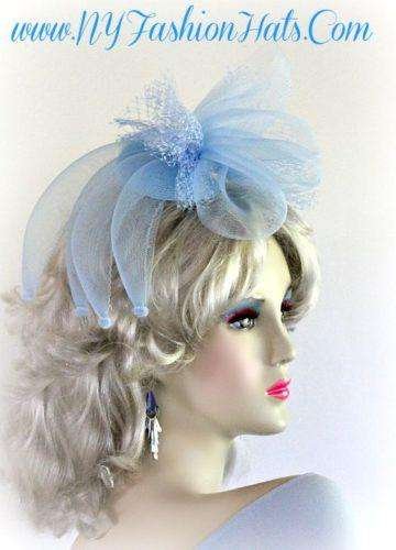 Beige Barrette Cocktail Hat Fascinator BY66