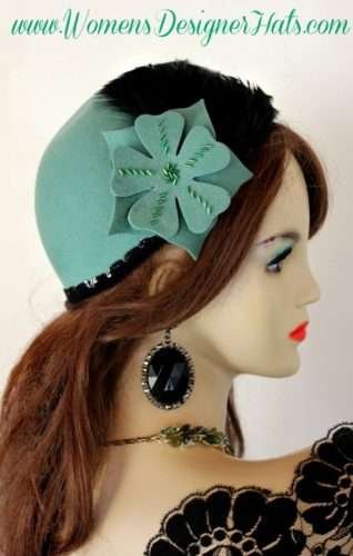 Women's Custom Made Old Hollywood Vintage Style Pillbox Hats