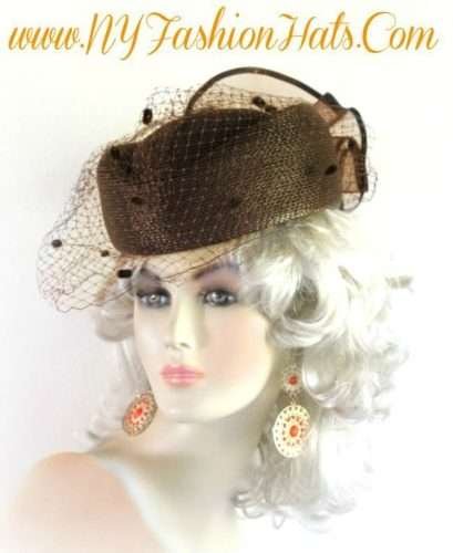 black funeral hats with veils