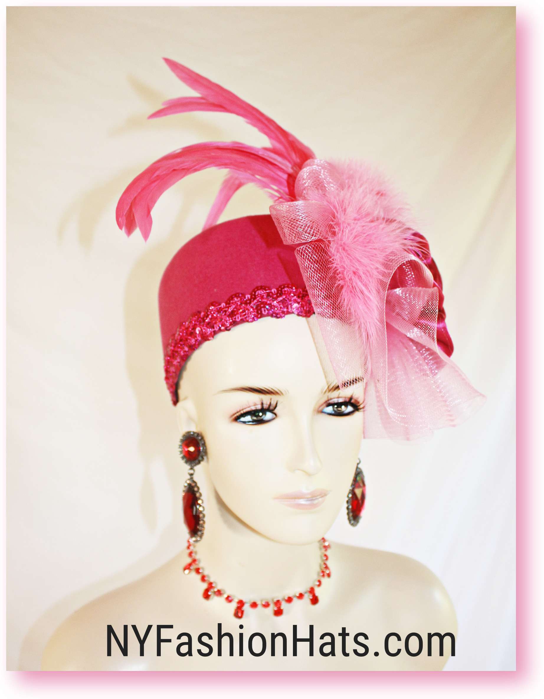 Provocative Millinery Headwear NY Fashion Hats 2390
