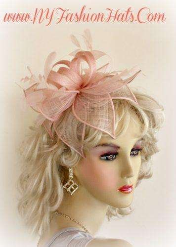 Salmon Teal Satin Headbands 77435