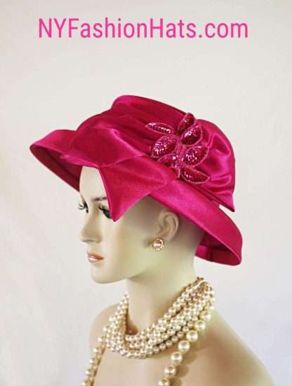 Women's Satin Fashion Hats